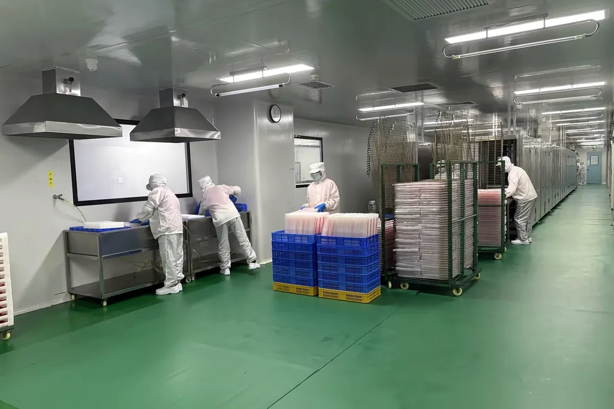 MITEYO dietary supplement production facility with clean workshop operations